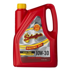 Schaeffer Manufacturing Co. 0709-006S Supreme 7000 Synthetic Plus Racing Engine Oil, 10W-30, 1-Gallon Bottle
