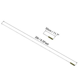 PATIKIL 2M/6.5Feet Telescopic Handheld Flagpoles, 1Set Retractable Teachers Pointer Stick Banner Flag Pole with Sponge Handle for Tour Guide Teaching Yellow