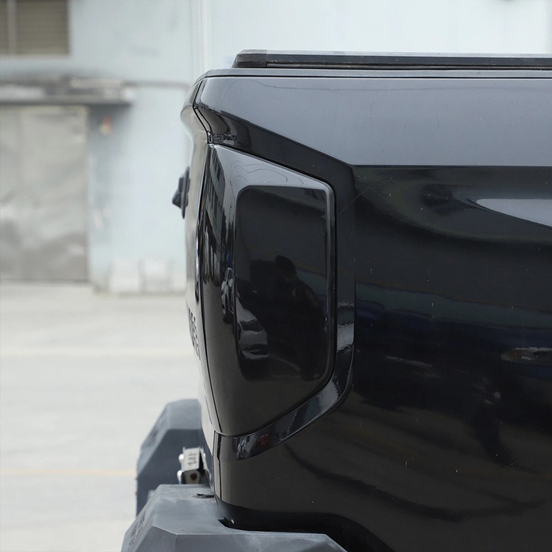 car-attention 2X For Toyota Tundra Smoked Tail Light Lamp Cover
