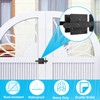 Double Side Gate Latch, Aluminum Self Locking Gate Latch for