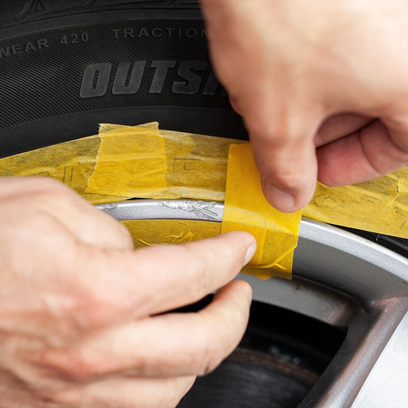 Rim repair kit in black