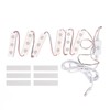 LED Makeup Mirror Light Adjustable Brightness USB Plug in DIY