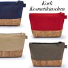 Leon By Bers Cosmetic Make-Up Bag, Toiletry Bag, Cotton Makeup