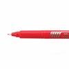 DOLLAR Punto Fineliner Pens, RED, Extra Fine Point (0.3mm), Pack