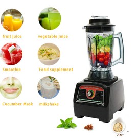 Commercial Food Processor Mixer Blender, 2800W 3.9L Blender Heavy Duty Commercial Grade Mixer Juicer Processor Machine US STOCK