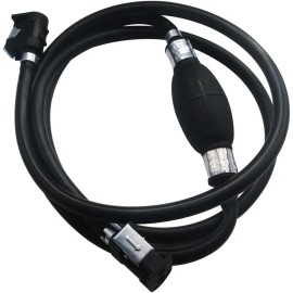 For Yamaha 0.24'' Hose Gas Fuel Line Assembly Primer Bulb For Yamaha Mariner Outboard