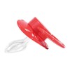 Landofgenie Adult Size Dummy Large Teat Shield Dummy Red