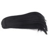 Black Doll Hair Soft Flexible Thick Hair with Bangs for