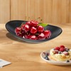 Bamyli Black Ring Key Dish for Hallways,Oval Trinket Dish Key