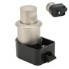 RV Push Button Lock Zinc Alloy Door Cabinet Knob Latch