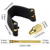 Alto Saxophone Ligature Fastener Compact Durable artificial Artificial Leather for