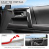 JeCar 4pcs for 4Runner Interior Door Handle Cover Trim Carbon