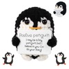 Yistoi Positive Gifts, Positive Penguin, Penguin Toy, Positive Encouragement, Long