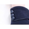 Tomily Guantes de forro polar con pantalla táctil para mujer,