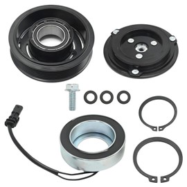 Hoypeyfiy AEG272-01-CL A/C Compressor Clutch, Replacement for Chevy Cruze 1.8L 2012-2015, Replacement for Chevy Cruze 2.0L 2014-2015, Replaces AEG272-01-CL