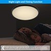 HOVENLA 24 Inch Large LED Flush Mount Ceiling Light Fixtures
