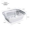 Miamex 100 x Aluminium Disposable Food Freezing Cooking Bowls with
