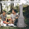 Kmise Ukulele Gig Bag Soft Carry Case Double Strap with
