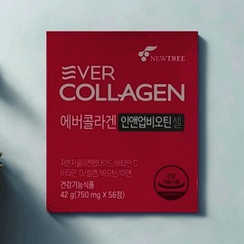 Ever Collagen In&Up Biotin Cell 750mg x 56 tablets 1 unit 750mg x 56 tablets / 에버콜라겐 인앤업 비오틴 셀 750mg x 56정 1개 750mg x 56정