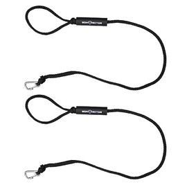 Extreme Max 3006.3116 BoatTector PWC Dock Line Value 2-Pack - 5', Black
