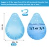 16PCS Pool Cover Weights Winter Pool Water Bag Pool Cover