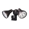 Globe Electric 17000272 180-Degree 240 W Twin Head Bronze Hardwired