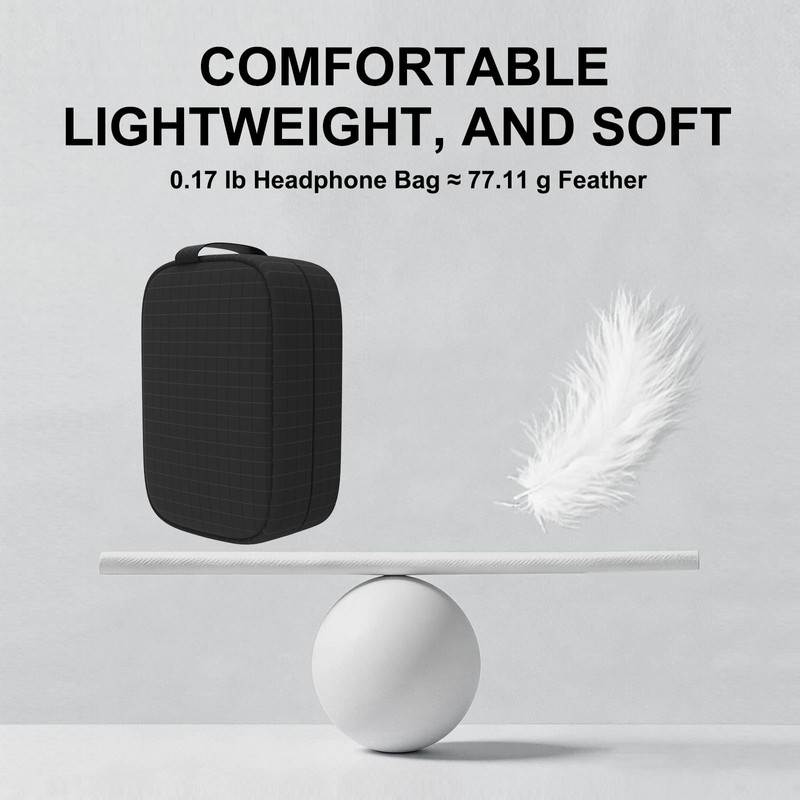 LTGEM Headphones Case Bag Compatible with Beats Studio 3, Solo