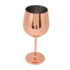 Wine Goblet Stainless Steel Beautiful Elegant Metal Champagne Goblet for