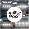 Sallurmose LED Strobe Lights,Car Truck Hazard Emergency Warning Lamp,4 HID