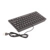 Computer Keyboards Ergonomic Design UltraThin Mini Durable Wired 78 Keys