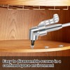 105° Angle Wrench Attachment Adapter, 2 Pieces Drill Hex Shank