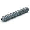 Zinc Plated Steel Hanger Bolts 3/8"-16 Machine Thread with Lag
