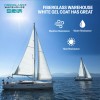 Fiberglass Warehouse 1 Gallon White Gelcoat (No Wax) w/ 2oz.