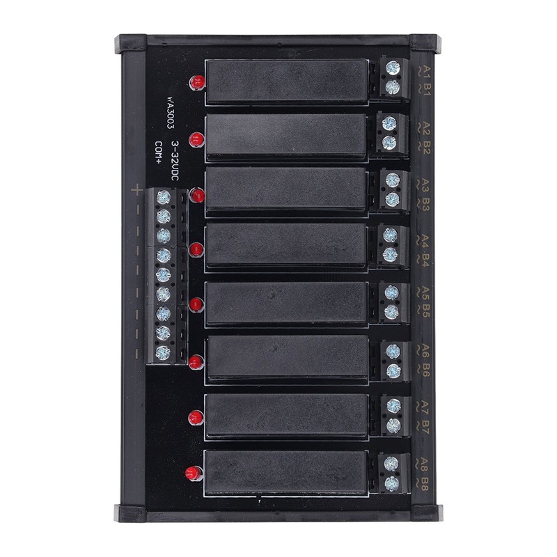 8 Channel Solid State Relay Module Input 3 to 32VDC
