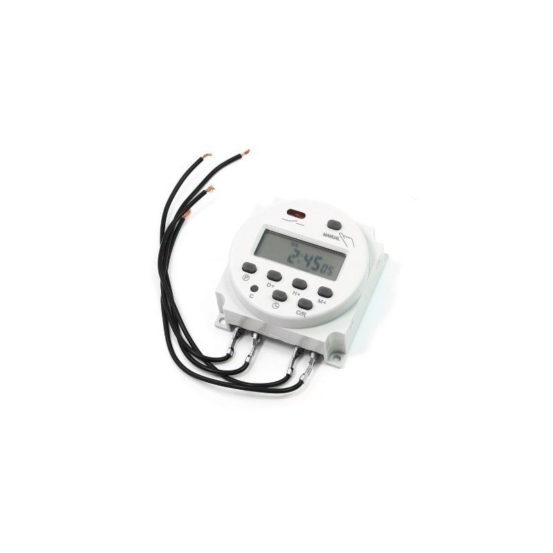 Compact and Lightweight Program Timer Switch with Relay (DC12V) with