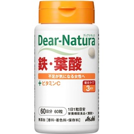 Asahi Group Foods Dear Natura Iron Folic Acid 60 Tablets