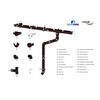 Gutter System - 90 mm Plastic PVC, Selection Components -