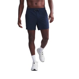 Rhone 5" Pursuit Short - Mens Unlined Workout Short, Lightweight, All-Way Stretch Gym Short with Secure Zipper Pocket (True Navy, Large)