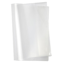 JOLLY Jollycover Notebook Covers A6 High, Colourless, Pack of 10, Extra Strong, Childproof, with Ultrasonic Welding, 160 µm Polypropylene, Ideal for Notebooks, Environmentally Friendly