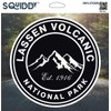 Squiddy Lassen Volcanic National Park - Vinyl Sticker for Car,