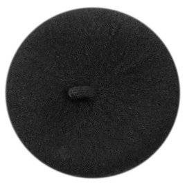 Dog Beret Hat, Cute Dog Ear Muffs Cap, Adjustment Pet Headgear, Black Hat