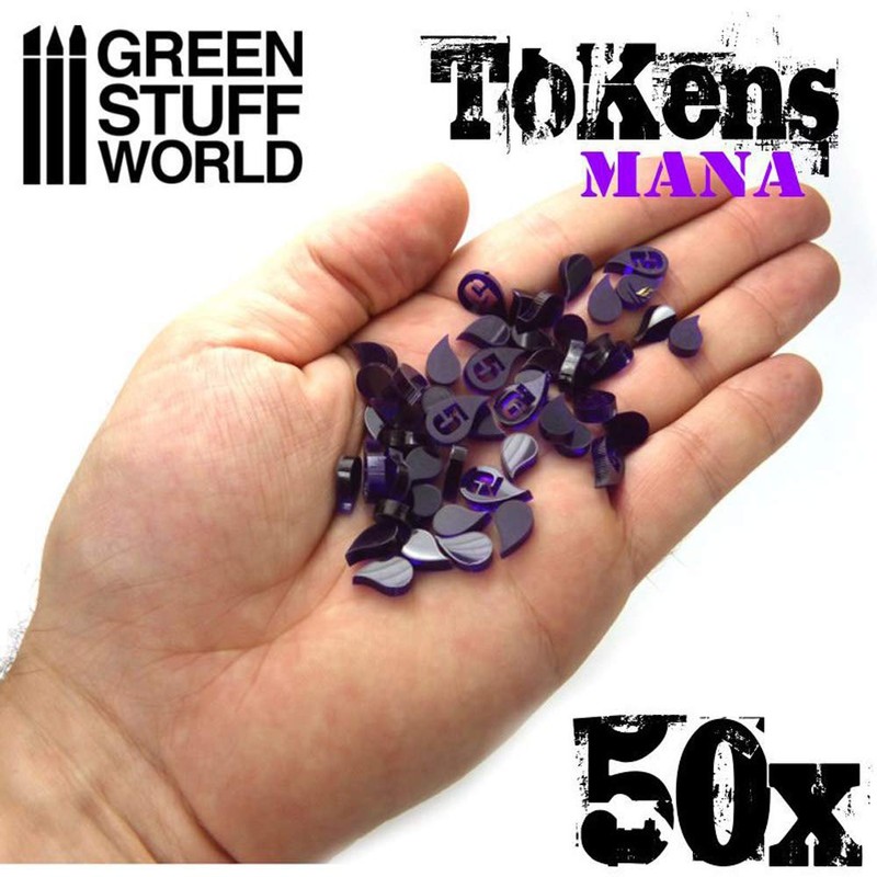 Green Stuff Tokens DE Mana / Tokens Mana