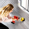 SCRUBIT Drill Brush Attachment Set - Power Scrubber Tile and