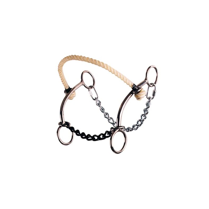Tack Shack of Ocala- Reinsman Circle Y Johnson Hackamore Bit,