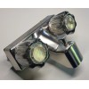 Afeel 4" RV Shower Faucet w/ Diverter Chrome 2x Round