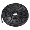 uxcell Edge Trim U Seal Extrusion, Silicone Black U Channel