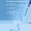 GlorySmile Teeth Whitening Kit with LED Light, 10-Min Fast Whitener,