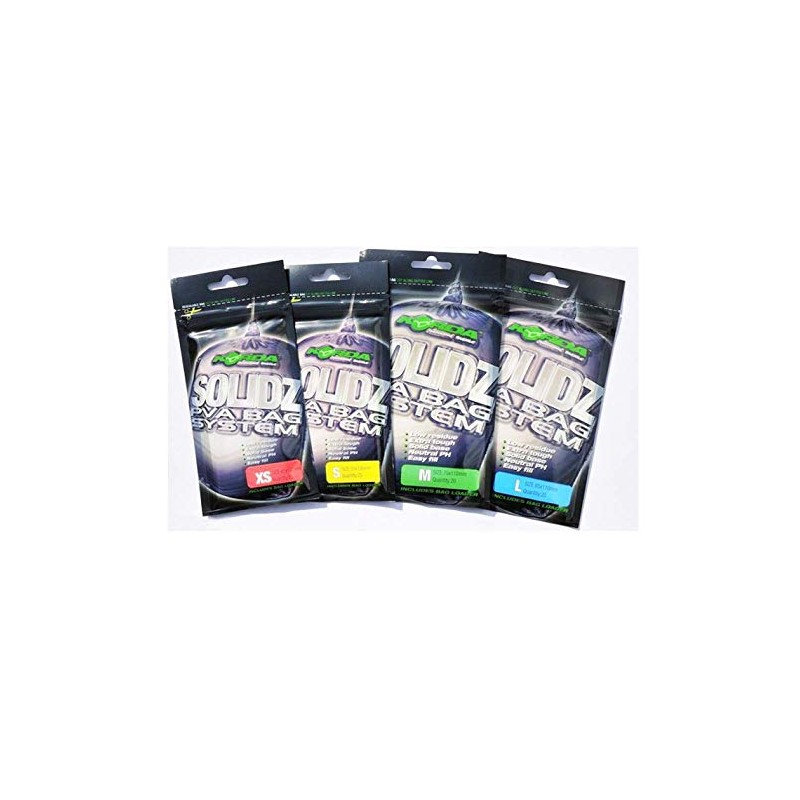 Korda Solidz PVA Bag System Large – Compact PVA Bags