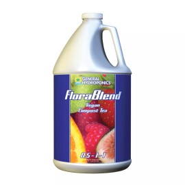 General Hydroponics FloraBlend - Vegan Plant Booster - Quarts / Gallons - Gallon (128 fl oz)