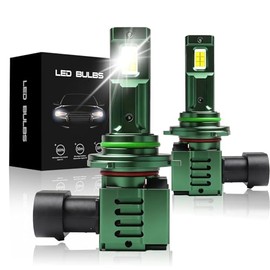 9006 HB4 LED Focos para Delantero, 280W 32,000LM 600% Brillo Faros | 6500K Blanco Kits de Conversión, Luz Baja Luces, 2 Paquetes